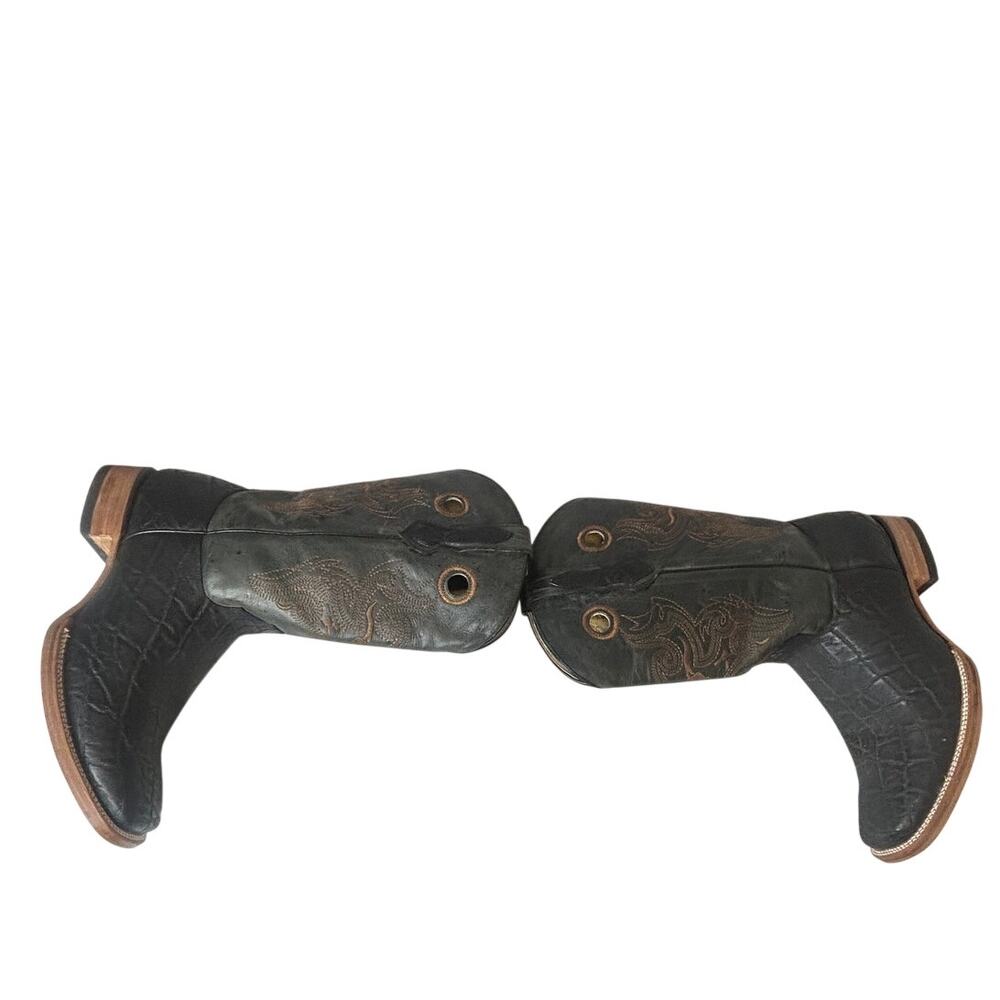 African Western Boots hand crafted Elephant print genuine leather - Picture 7 of 10